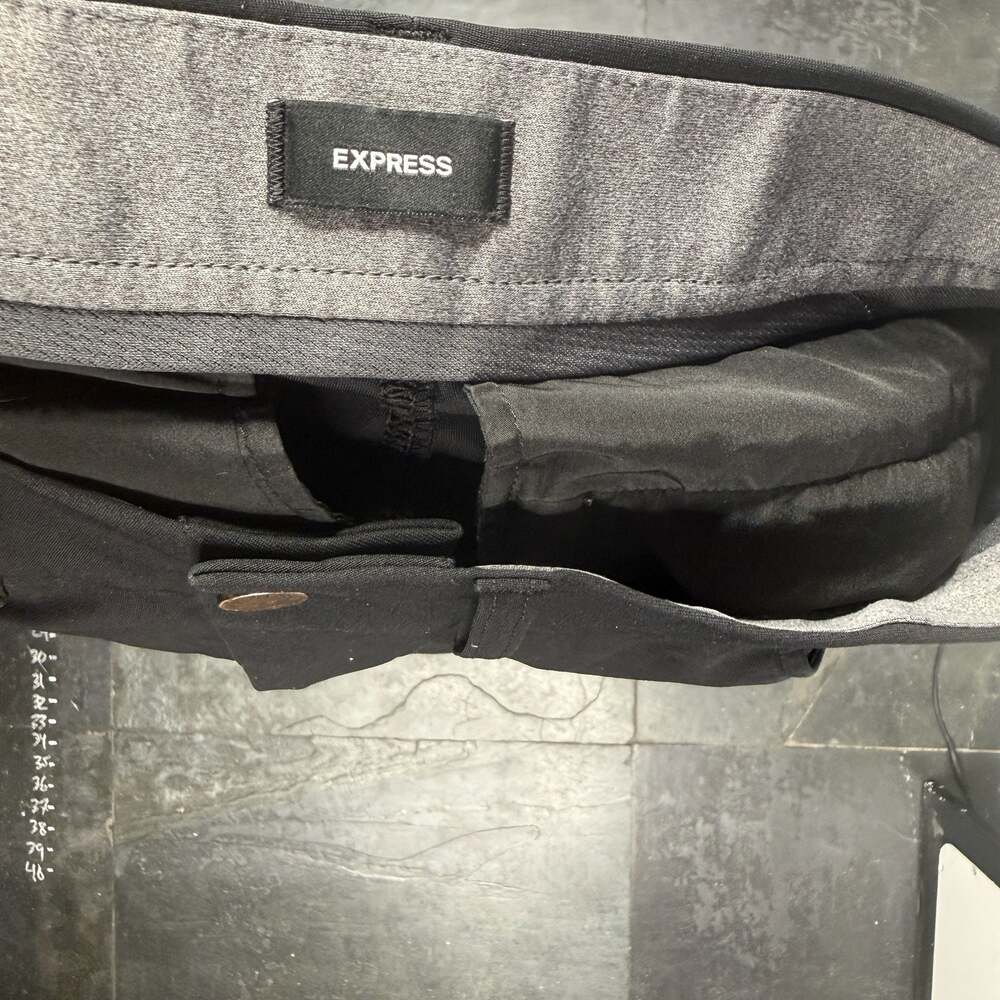 Express Slim Stretch Pants Black 29x30 - Picture 5 of 5